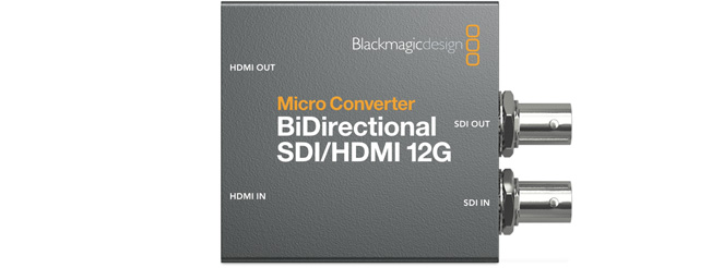 Blackmagic Micro Converter BiDirectional SDI/HDMI (12G)