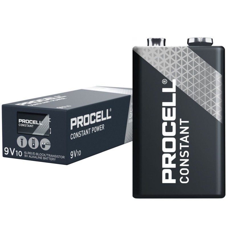 Duracell Procell 9V Battery (10 st)