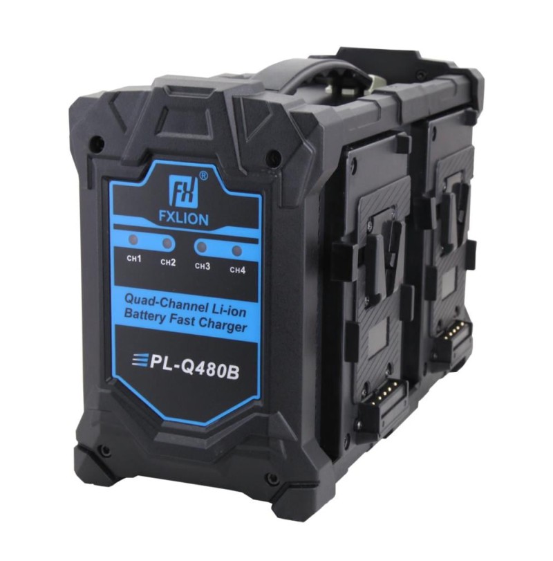 FXLion - V-lock quad quick accu charger (PL-Q480B)