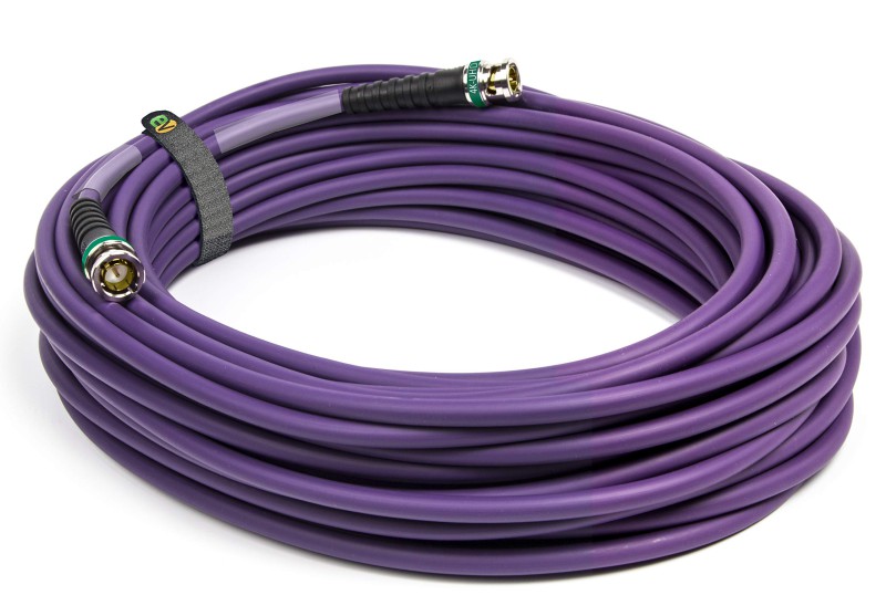 HD-SDI BNC/BNC - 1505F - Purple Flex - 15 meter