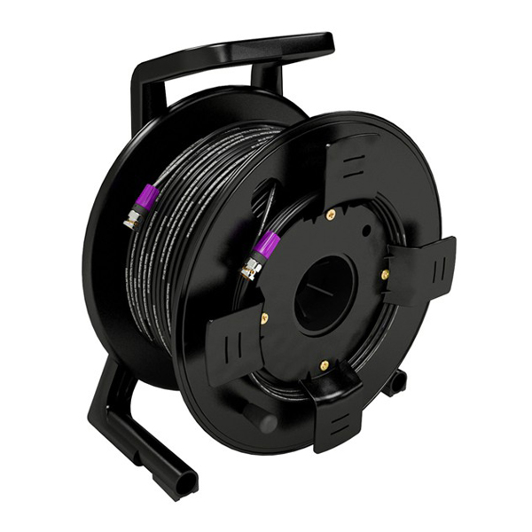 HD-SDI BNC/BNC Cablereel - 1505F Purple Flex - 75 MTR