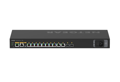 Netgear AV Switch - M4250-10G2F-PoE+ (10x 1G PoE+, 2x 1G)