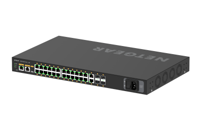 Netgear AV Switch - M4250-26G4F-PoE+ (24x 1G PoE+, 2x 1G)