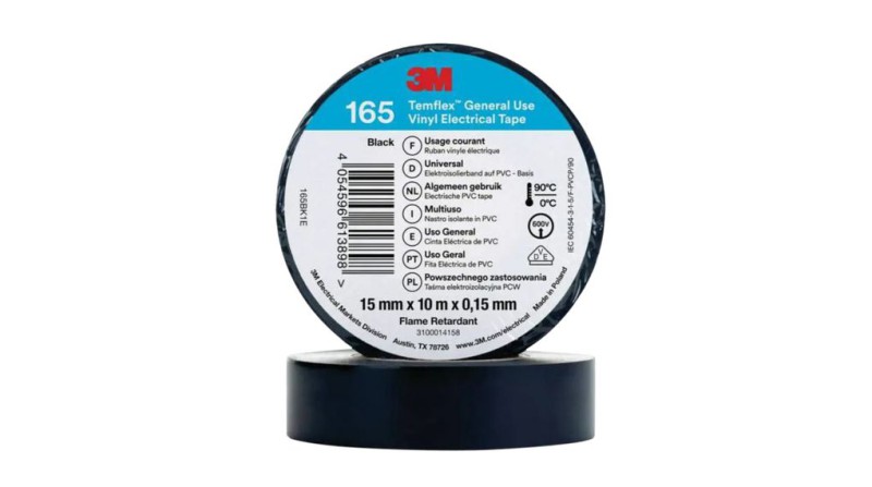 PVC Tape - 15mm X 10 MTR - Black