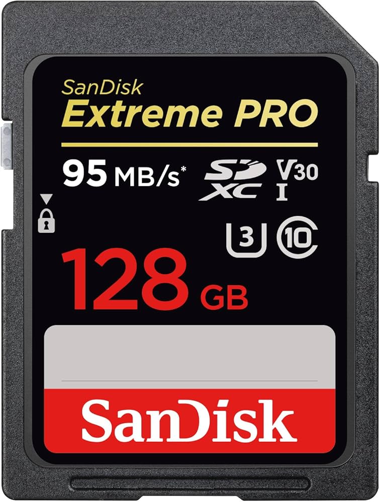 SanDisk 128GB SDXC Extreme Pro UHS-I U3 95MB/s