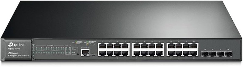 TP-Link T2600G-28MPS Managed Network Switch