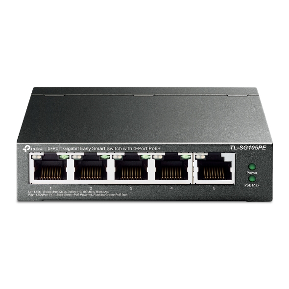 TP-Link TL-SG105PE PoE Switch (5ports)