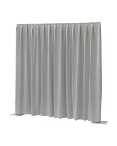 Wentex Pipe & Drape - Drape 3X3 Meter MGS(Medium Gloss Satin) White