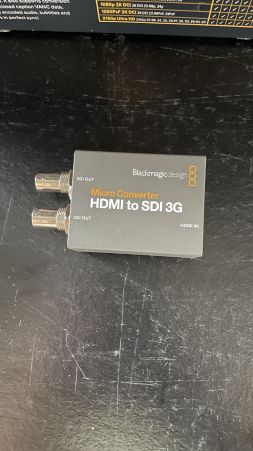 Blackmagic Micro Converter HDMI > SDI 3G